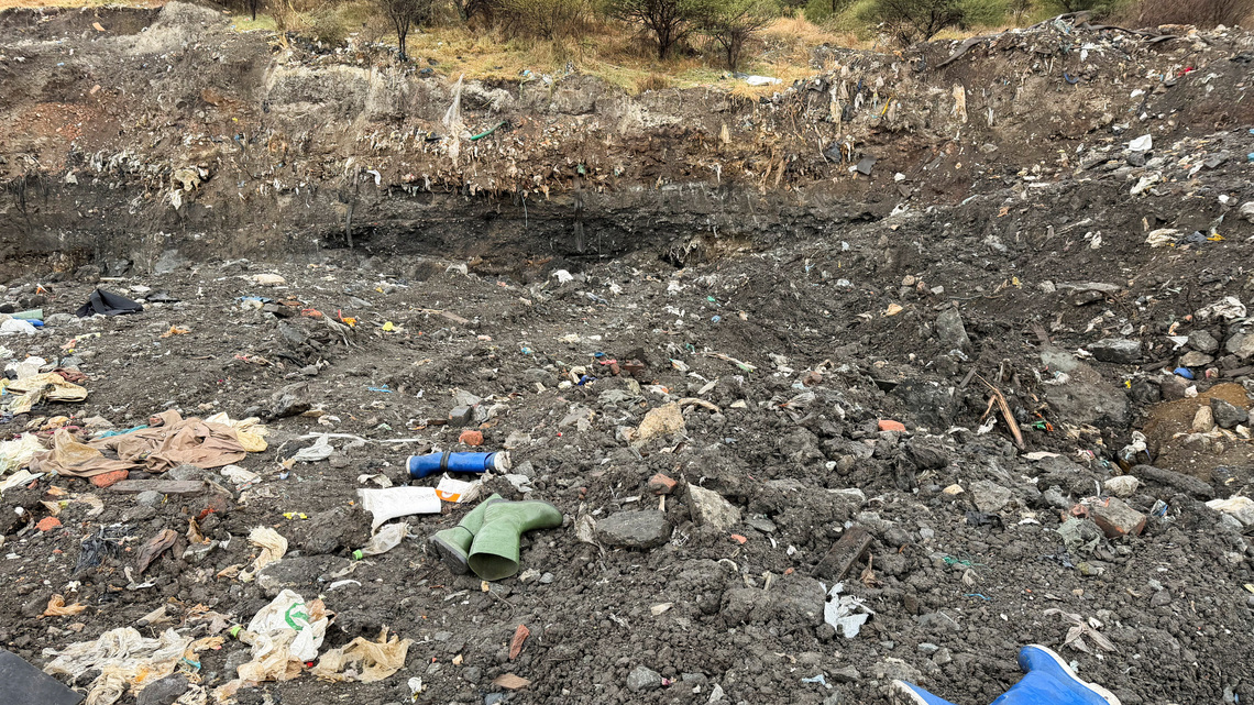 South Africa mine dump collapse kills 14 illegal miners, police say