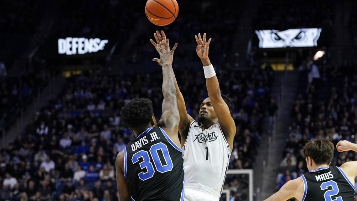 Top 25 roundup: Themus Fulks leads UCF to upset of No. 19 BYU 