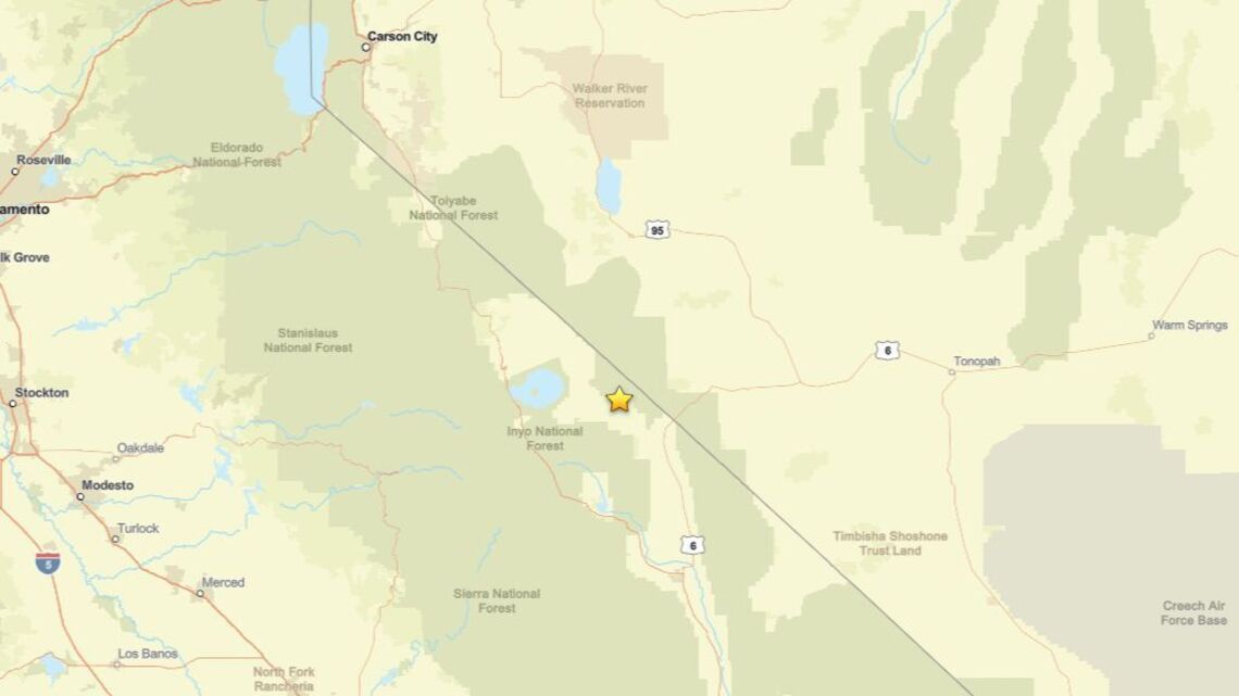 Earthquake of magnitude 2.8 reported near Qualeys Camp, CA on Oct. 20 