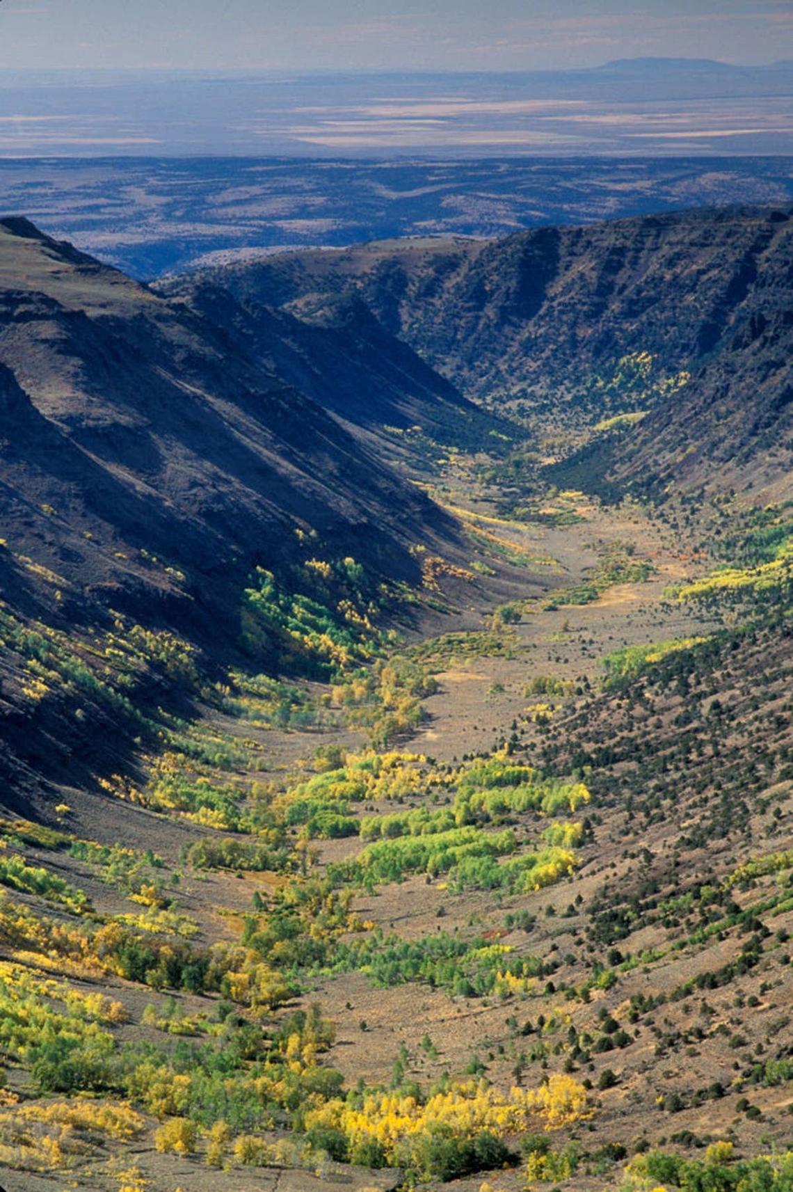  Rattlesnake habitat in Steens Mountain and Malheur Refuge.