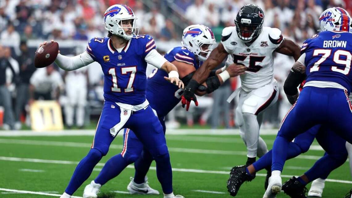 Vintage Josh Allen game lifts Bills over Texans in back-and-forth affair