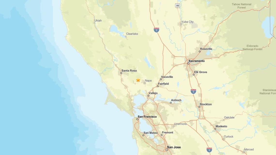 March 17: Earthquake of 2.4 magnitude reported near Yountville, CA 