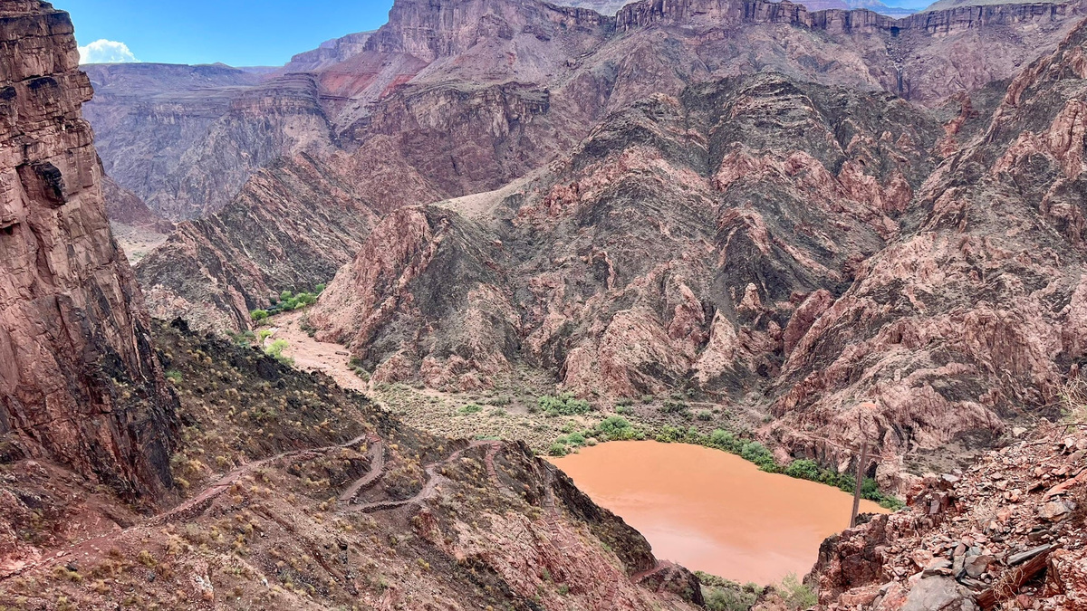 Human remains found at the Colorado River in the Grand Canyon