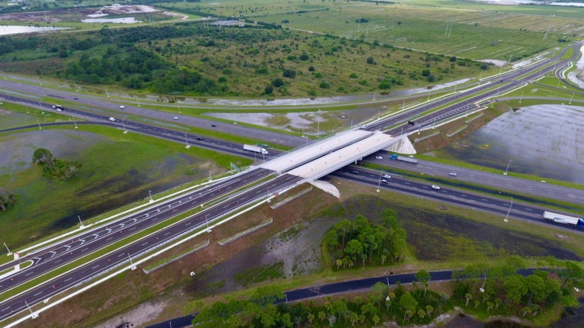 Florida governor DeSantis opens I-95 interchange at Oslo Road 