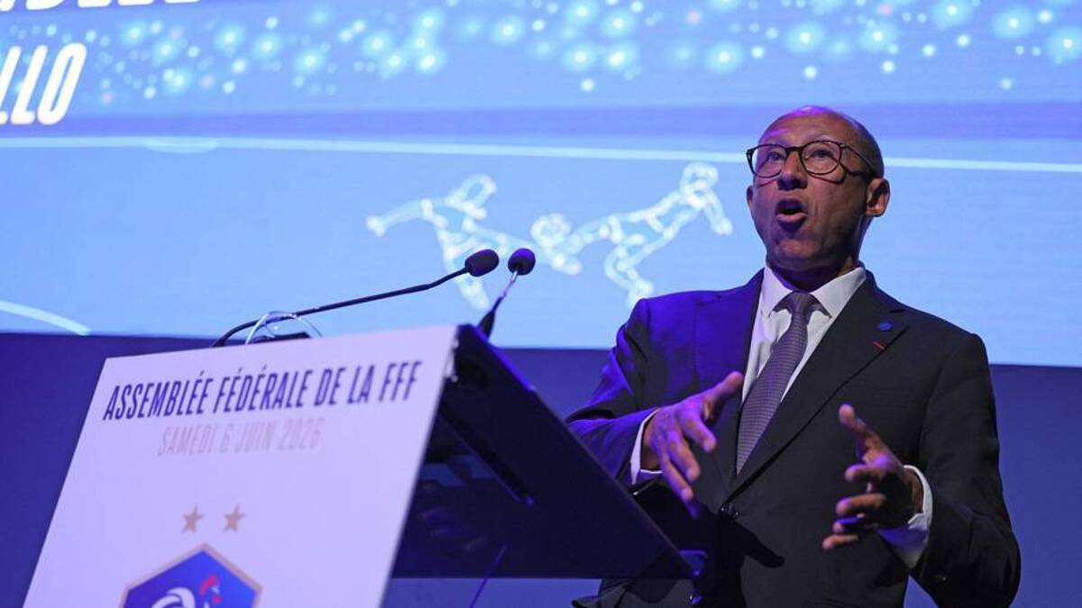  FFF president Philippe Diallo is at the heart of a handful of disputes. | Pascal POCHARD-CASABIANCA/AFP/Getty Images 