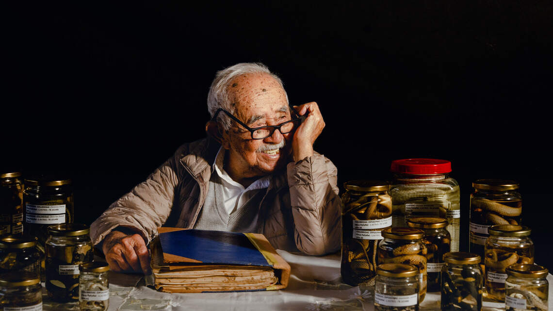 A hidden treasure of rare snake specimens