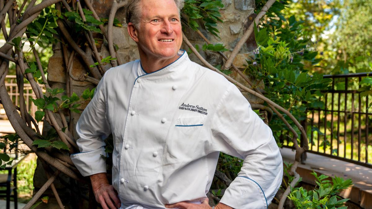 Executive Chef Andrew Sutton, pictured here at Napa Rose, has left Disneyland after 25 years. (Leonard Ortiz/Orange County Register/TNS)