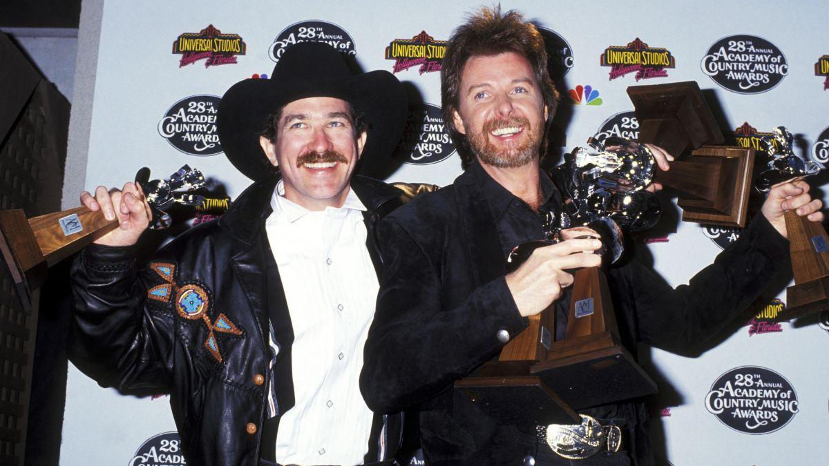 Kix Brooks and Ronnie Dunn in 1993Getty