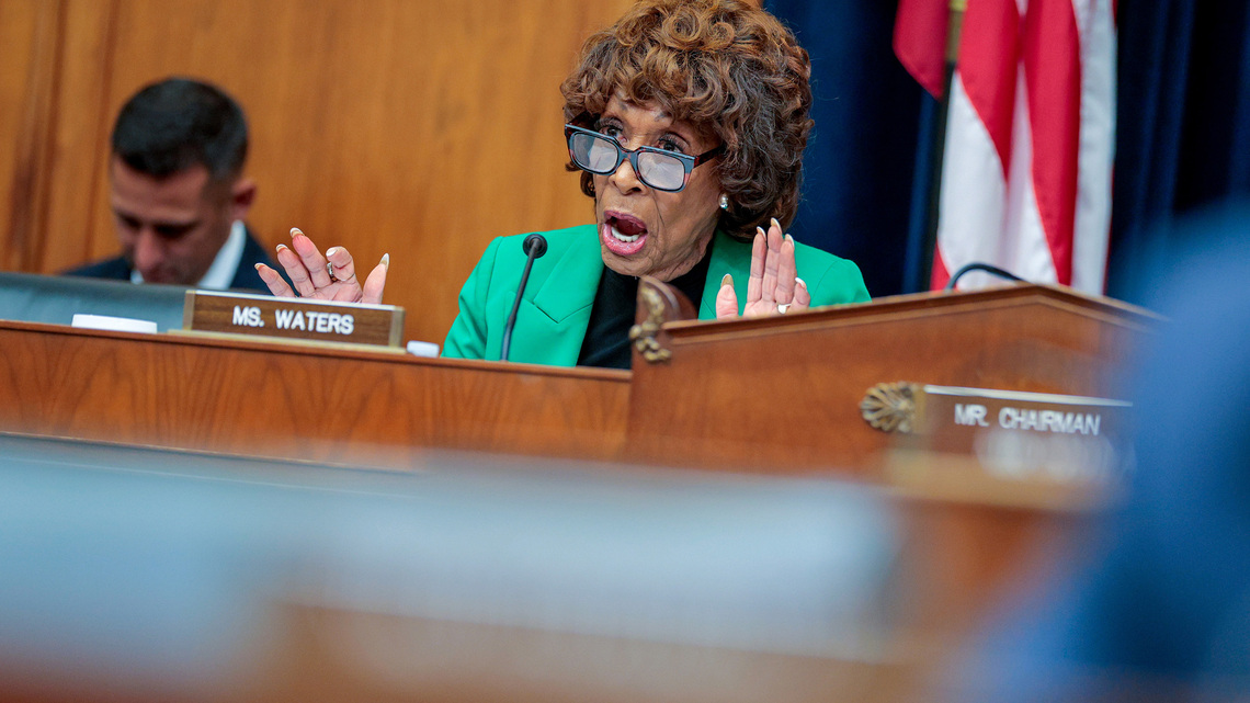 ‘Tough road' seen for Maxine Waters' rivals at Financial Services 