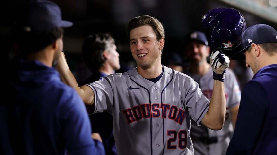 Astros ride Lucas Spence's explosion into rematch vs. A's 