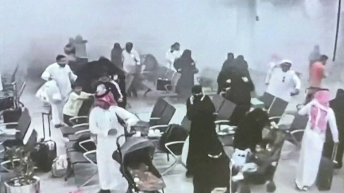 Houthis hit Yemen airport as Saudi Arabia intercepts attacks