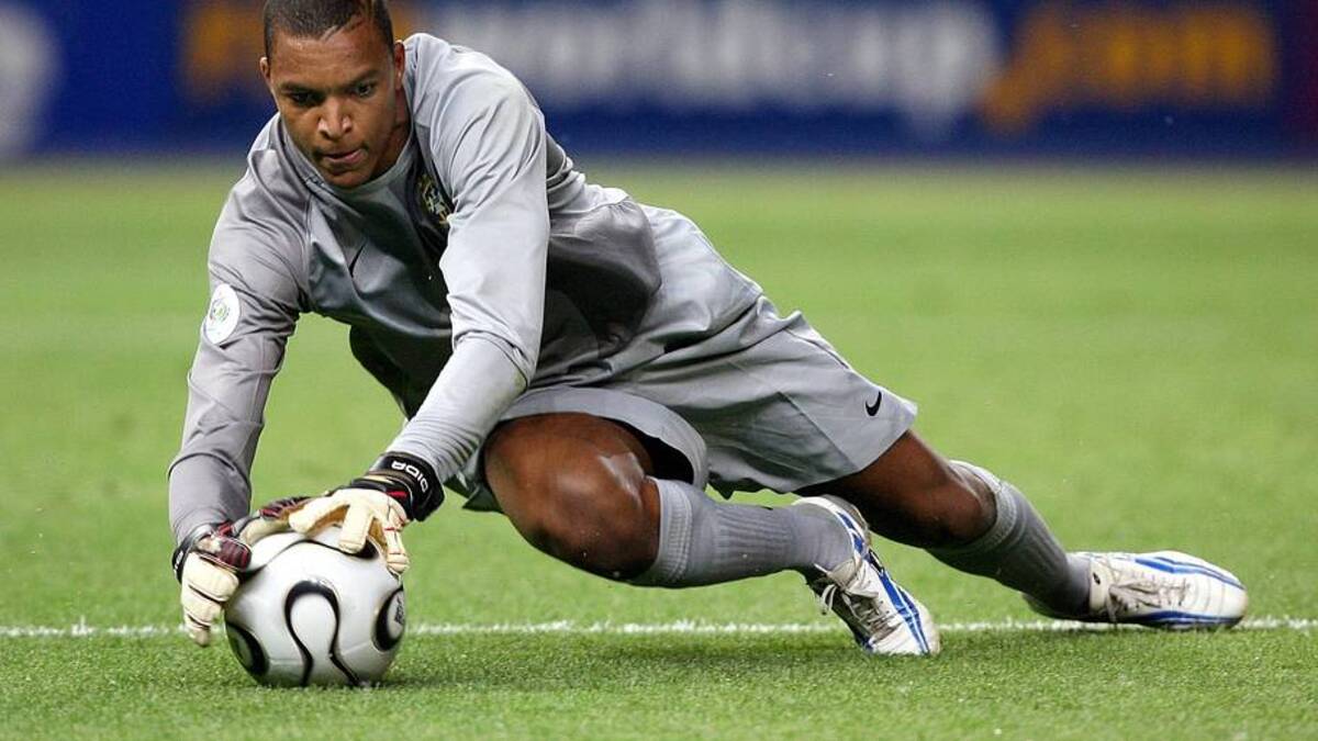 Dida was Brazil's No. 1 in 2006. | Avanti/IMAGO 