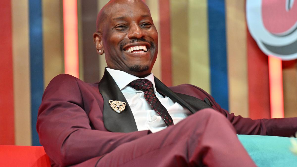 ATLANTA, GEORGIA - AUGUST 25: Actor Tyrese Gibson speaks onstage during Day 3 of the 2024 Invest Fest at Georgia World Congress Center on August 25, 2024 in Atlanta, Georgia. (Photo by Paras Griffin/Getty Images)