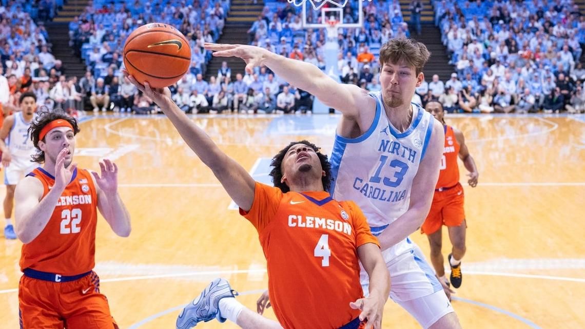 No. 19 North Carolina, Clemson battle again in ACC quarterfinals    