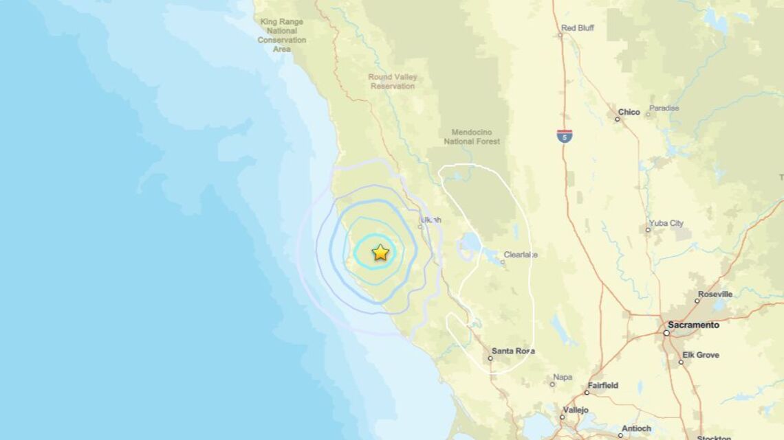 Update: 3.7 magnitude earthquake reported near Boonville, CA on Sept. 25 