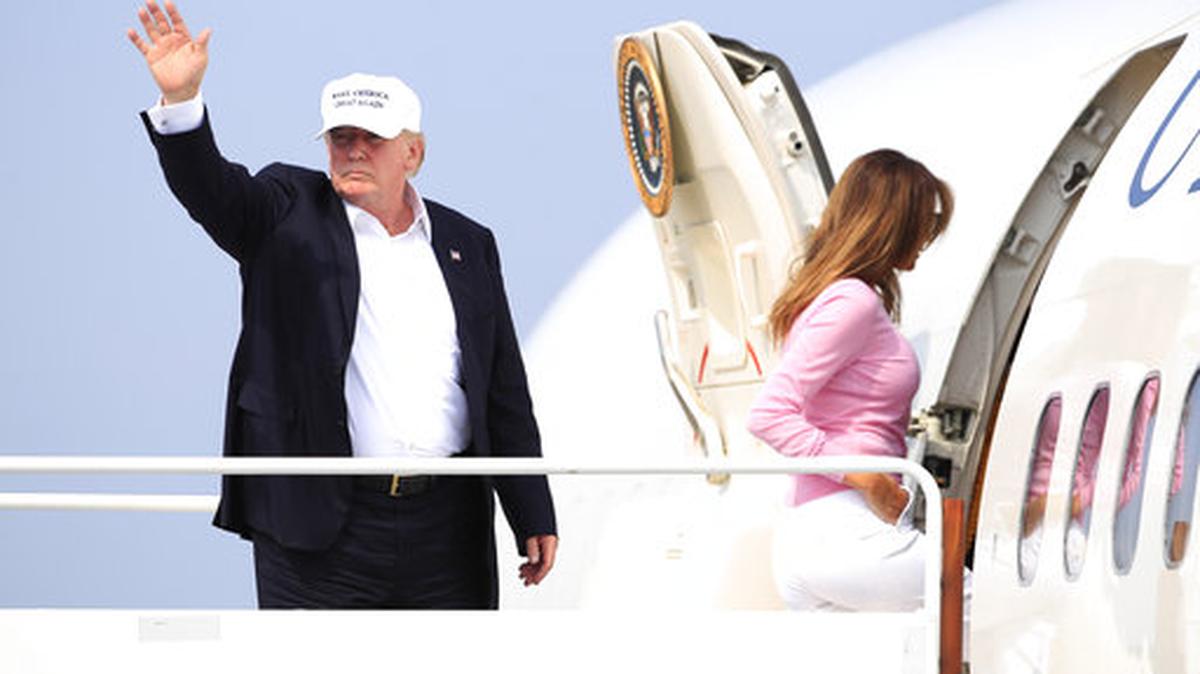 Donald and Melania Trump