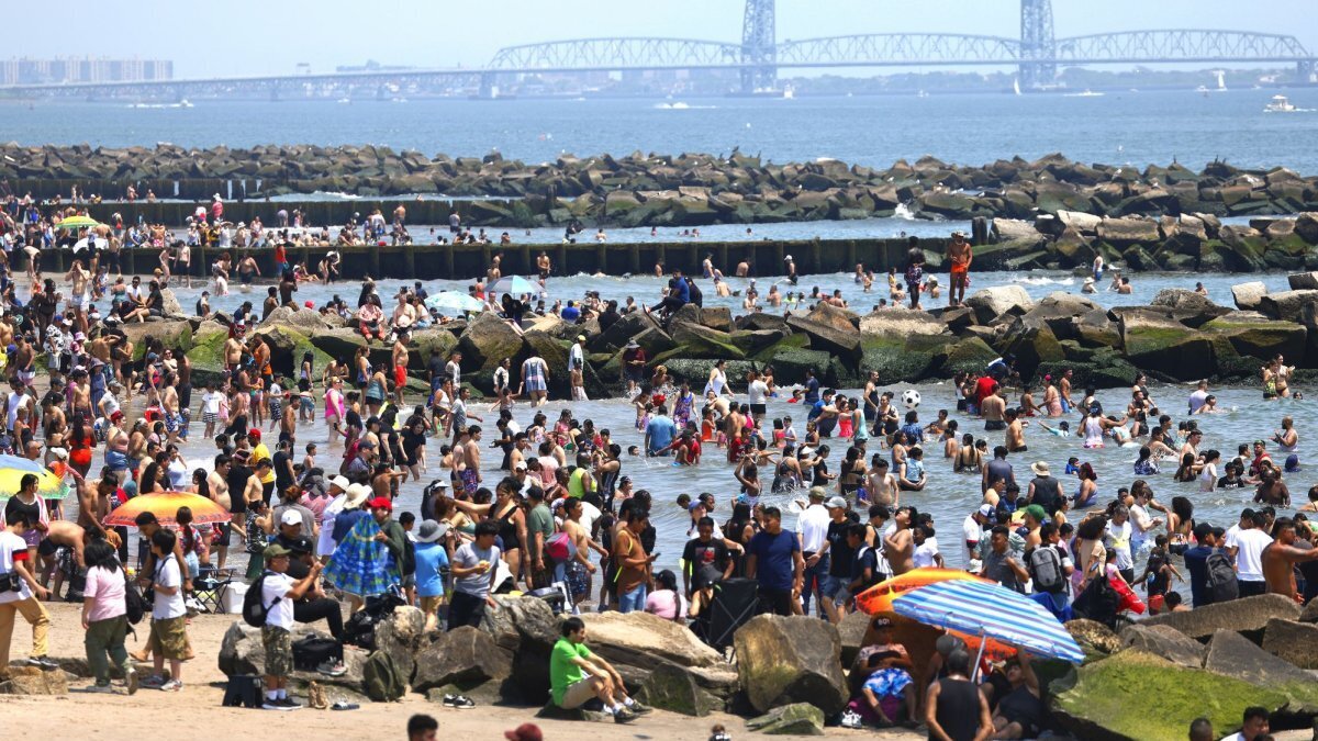 Eight people were shot in Coney Island, N.Y., during a Fourth of July fireworks display Saturday as four children were among the wounded. Photo by Peter Foley/UPI