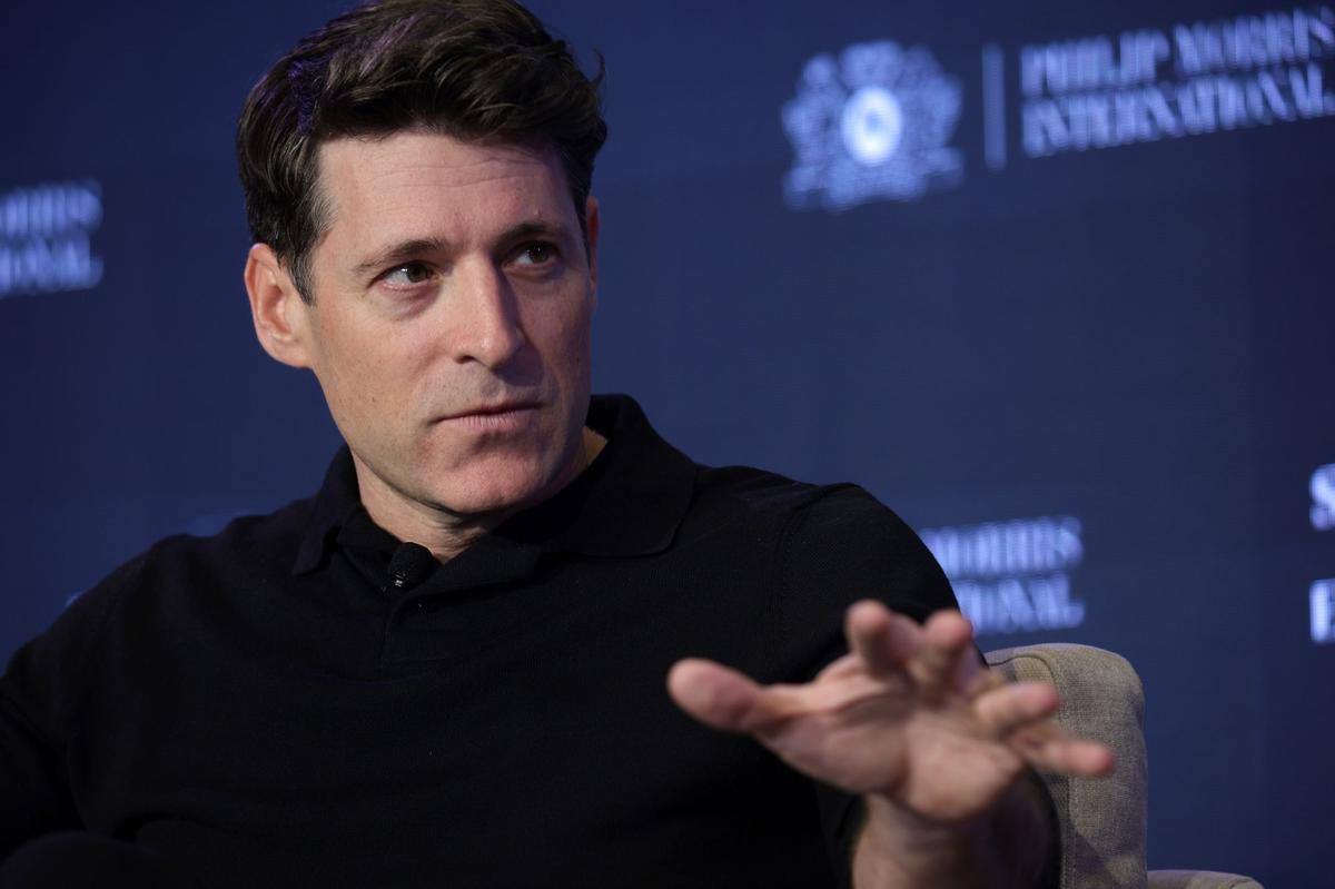 "CBS Evening News" anchor Tony Dokoupil in April 2026.