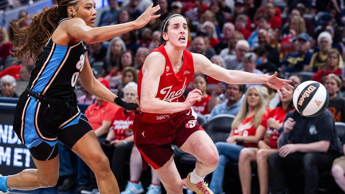 Kelsey Mitchell, ailing Caitlin Clark lead Fever past Dream 
