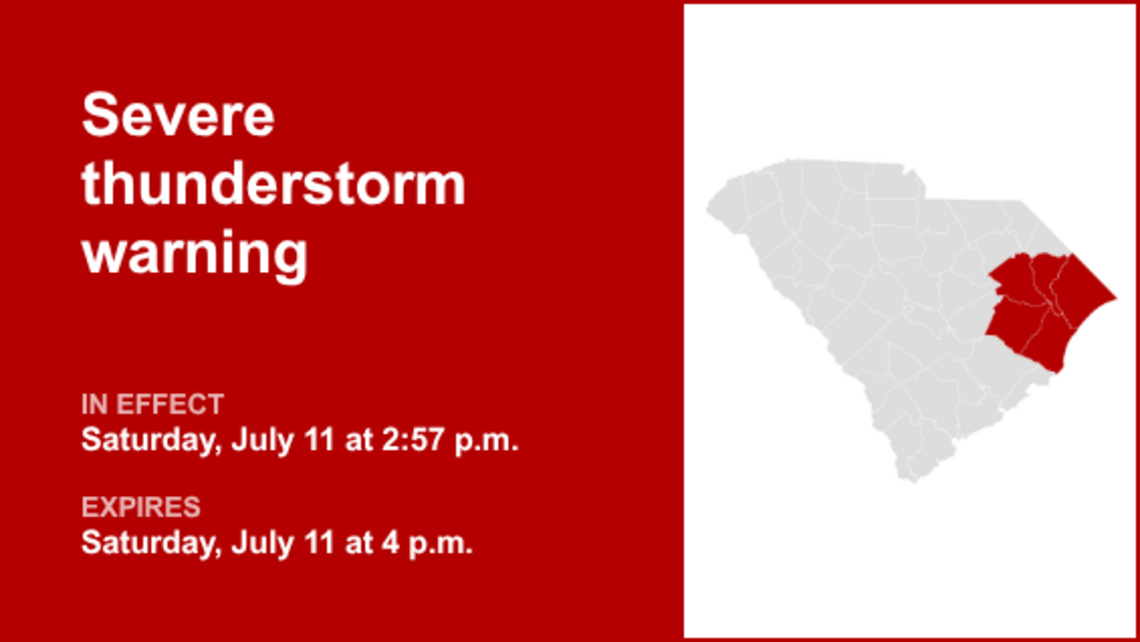 UPDATE: Penny-sized hail anticipated with thunderstorms to hit Dillon and Marion counties 