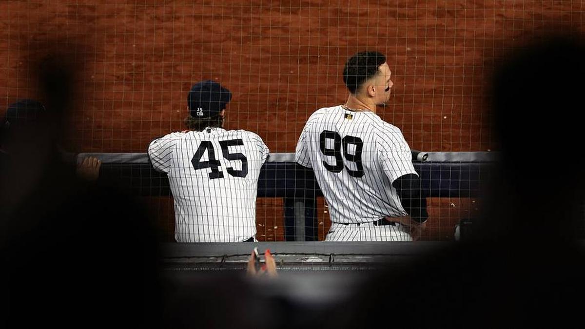  Cole (left) and Judge have the two largest contracts on the Yankees. | Getty Images 