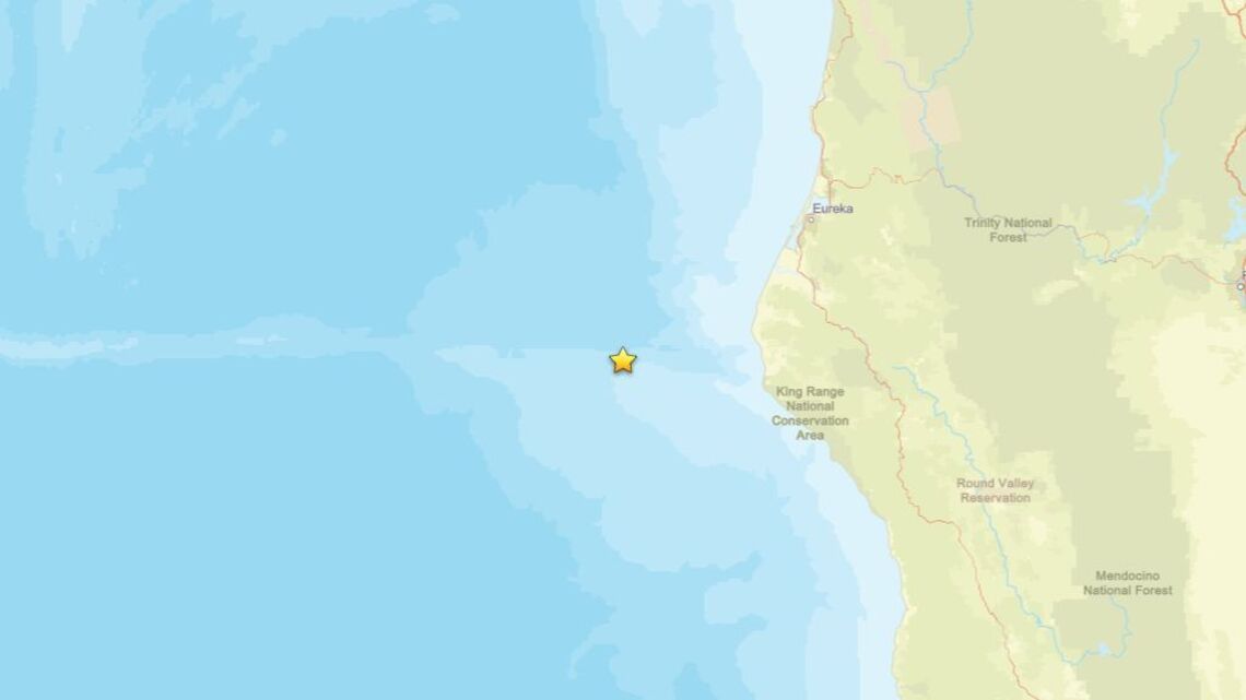 Earthquake of magnitude 2.7 recorded near Petrolia, CA on Aug. 28 