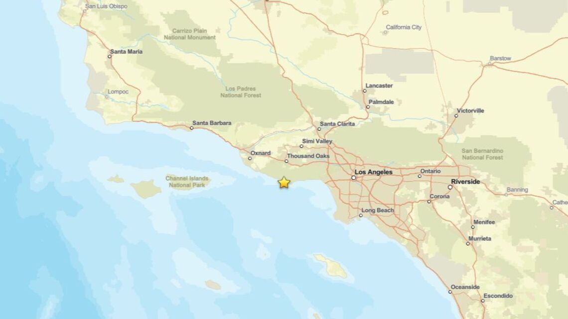 Update: 2.3 magnitude earthquake struck near Malibu, CA on Oct. 16 