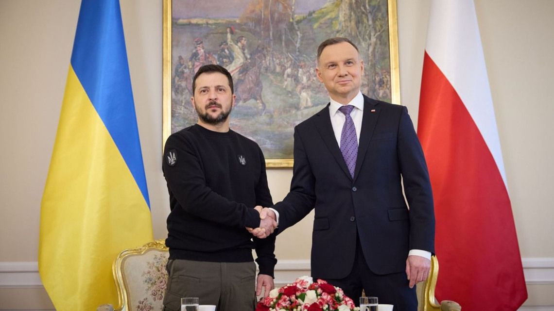 Zelenskyy returns highest Polish honor as historical row deepens 
