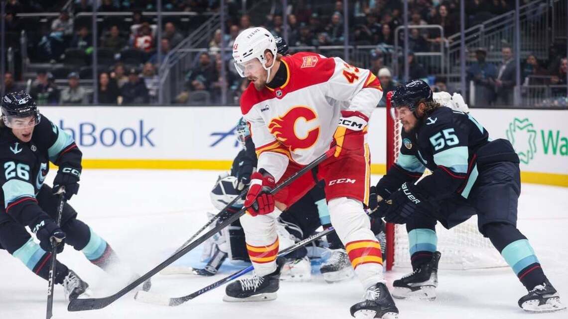 NHL-worst Flames catch Avalanche on back end of 2-day, 2-game trip 
