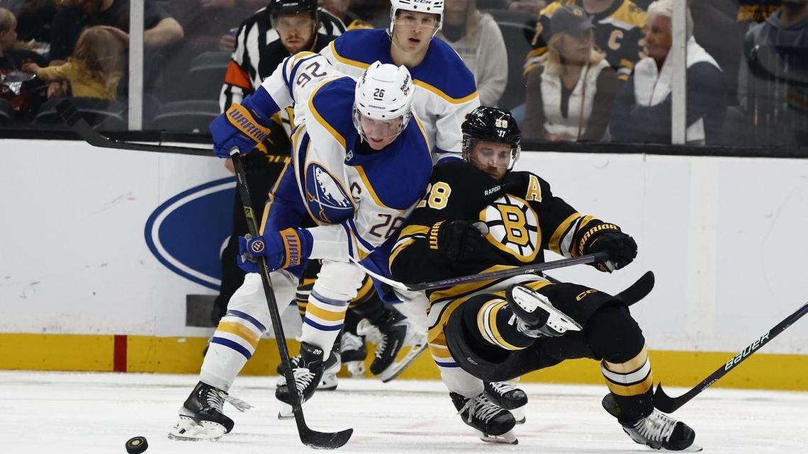 Sabres' first postseason since 2011 starts with confident Bruins 