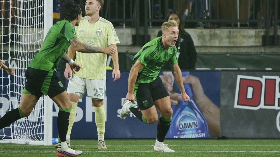 Oleksandr Svatok's late goal pushes Austin FC past Timbers 