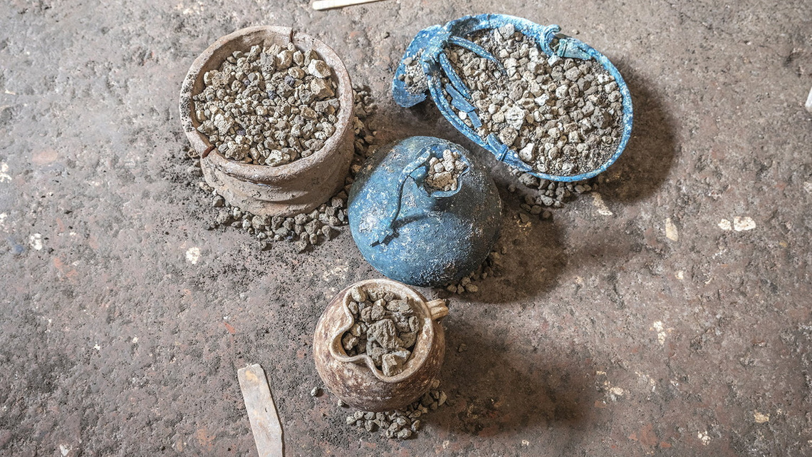 Pompeii cupboard opens window onto life before Vesuvius erupted
