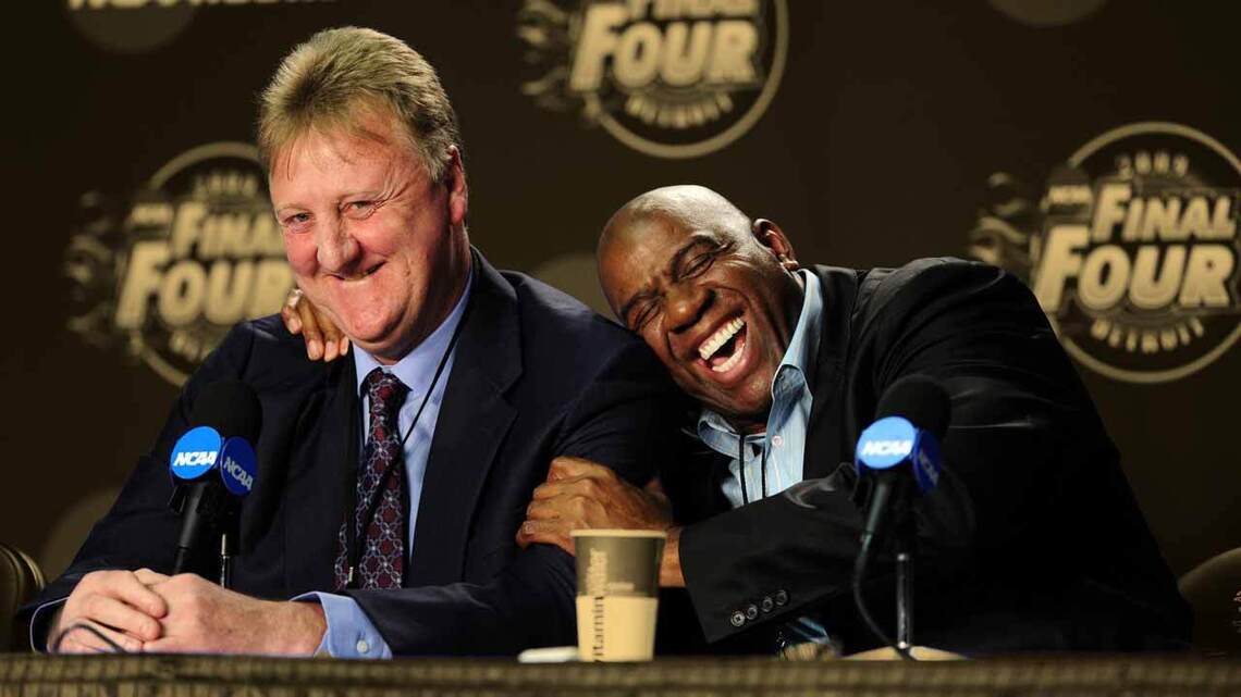 Magic Johnson revealed why Larry Bird was never his real matchup in Celtics-Lakers battles: "My rivalry really was with D.J. in a sense" 