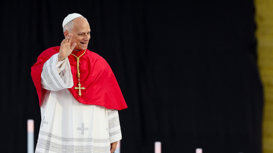 Pope speaks Catalan in Barcelona, nodding to local identity on Spain tour 