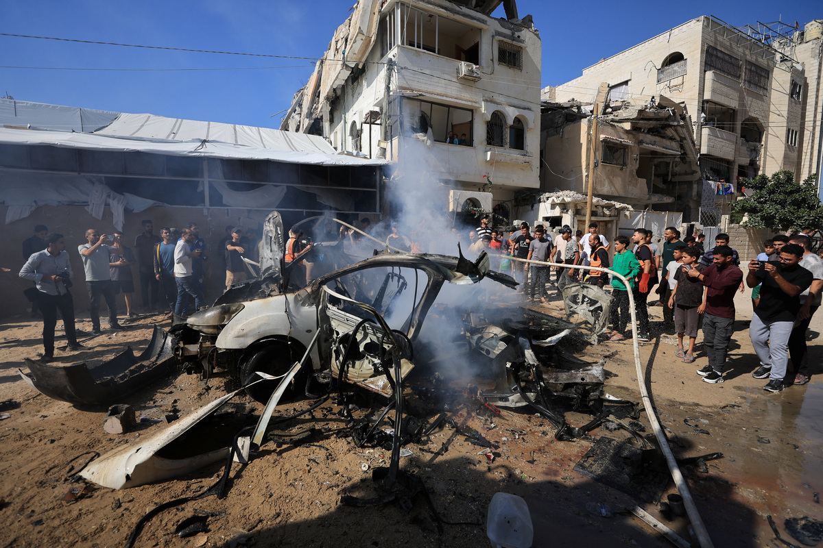 Israeli fire kills three people in Gaza, medics say | Sacramento Bee