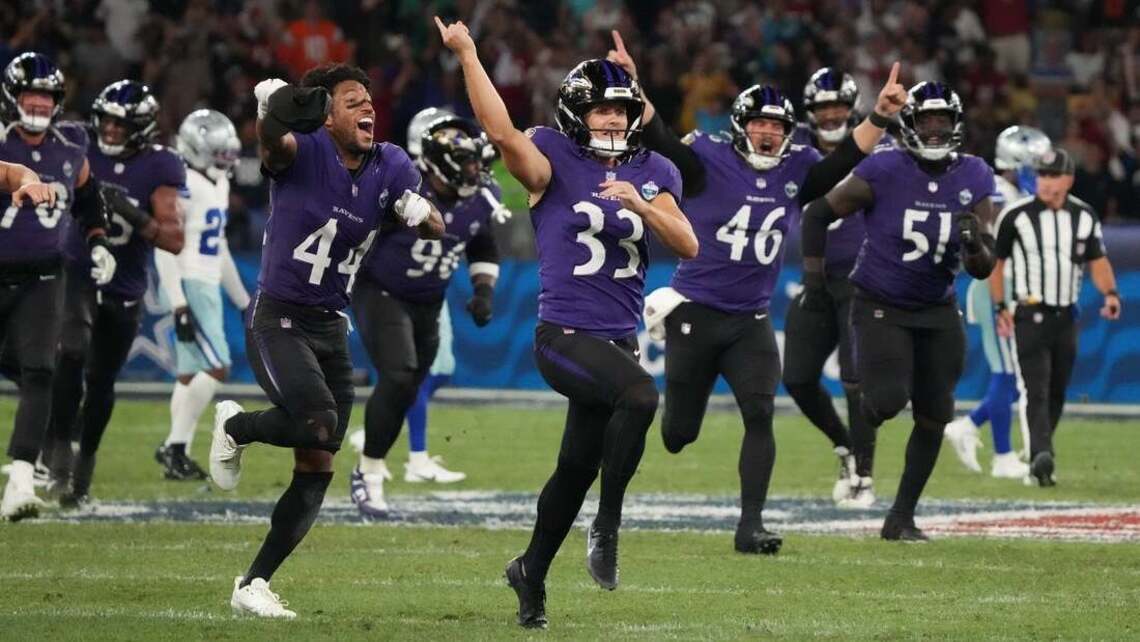 Ravens throw Cowboys for Loop in Brazil with walk-off field goal 