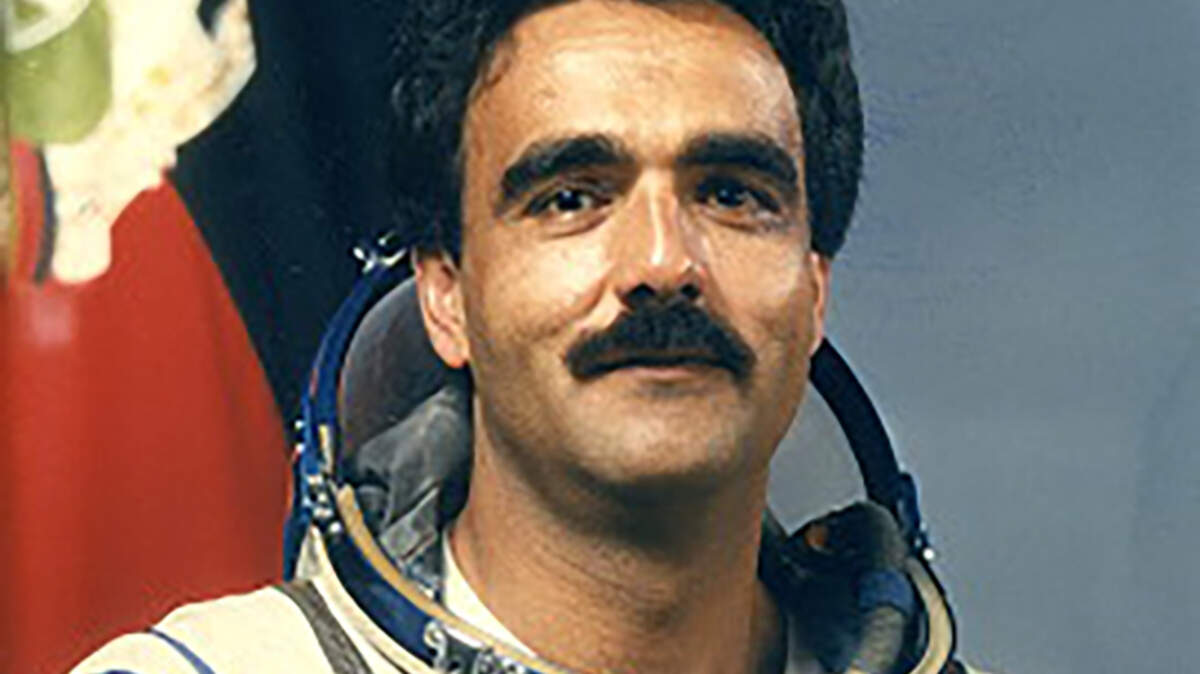 Abdul Ahad Momand, in a 1988 photo. Momand, Afghanistan’s only cosmonaut who flew on a Soviet mission to the Mir space station during the waning days of the Soviet Union’s war in Afghanistan, died on June 21. He is believed to have been born in 1959, though the exact date is uncertain.