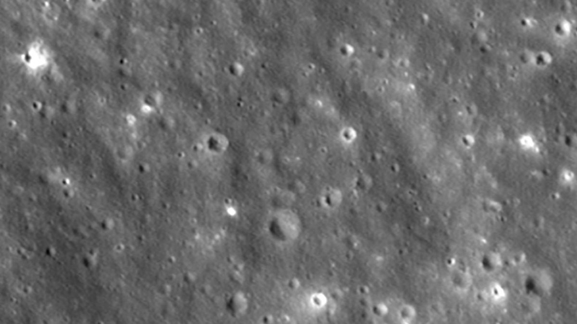 A SpaceX rocket slammed into the moon. NASA's new photos show aftermath 
