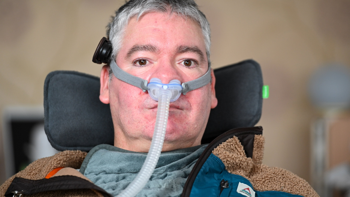 Man with Motor Neurone Disease invents gadgets to beat daily stuggles