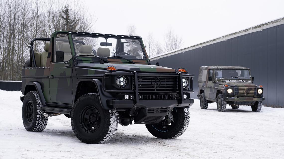 This Vintage Military G-Wagen Costs Maybach Money-And Packs a V8 Swap 