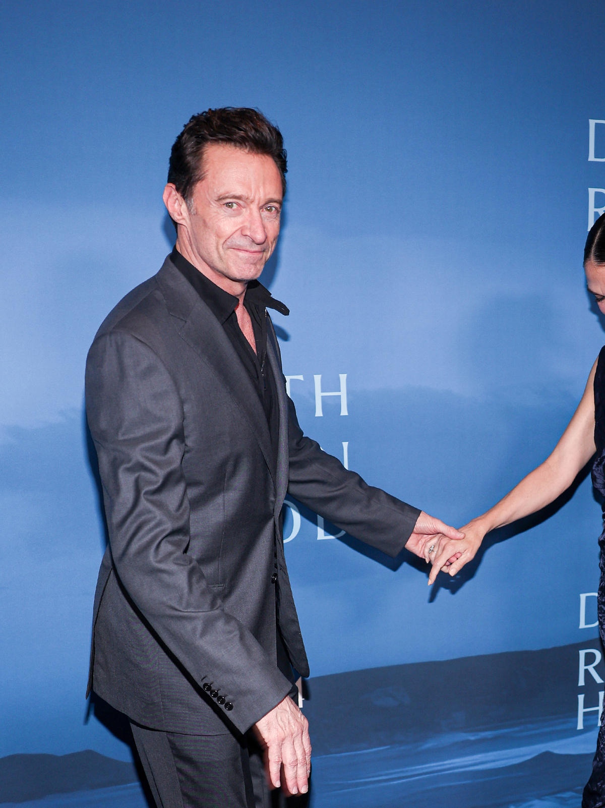 Hugh Jackman and Sutton Foster at the ‘The Death of Robin Hood’ premiere, June 10, 2026Manoli Figetakis/WireImage