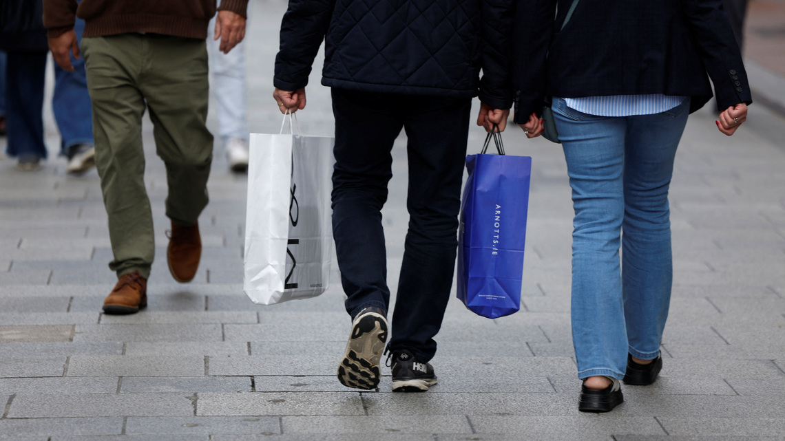 Irish consumer sentiment slips in July on cost-of-living concerns 