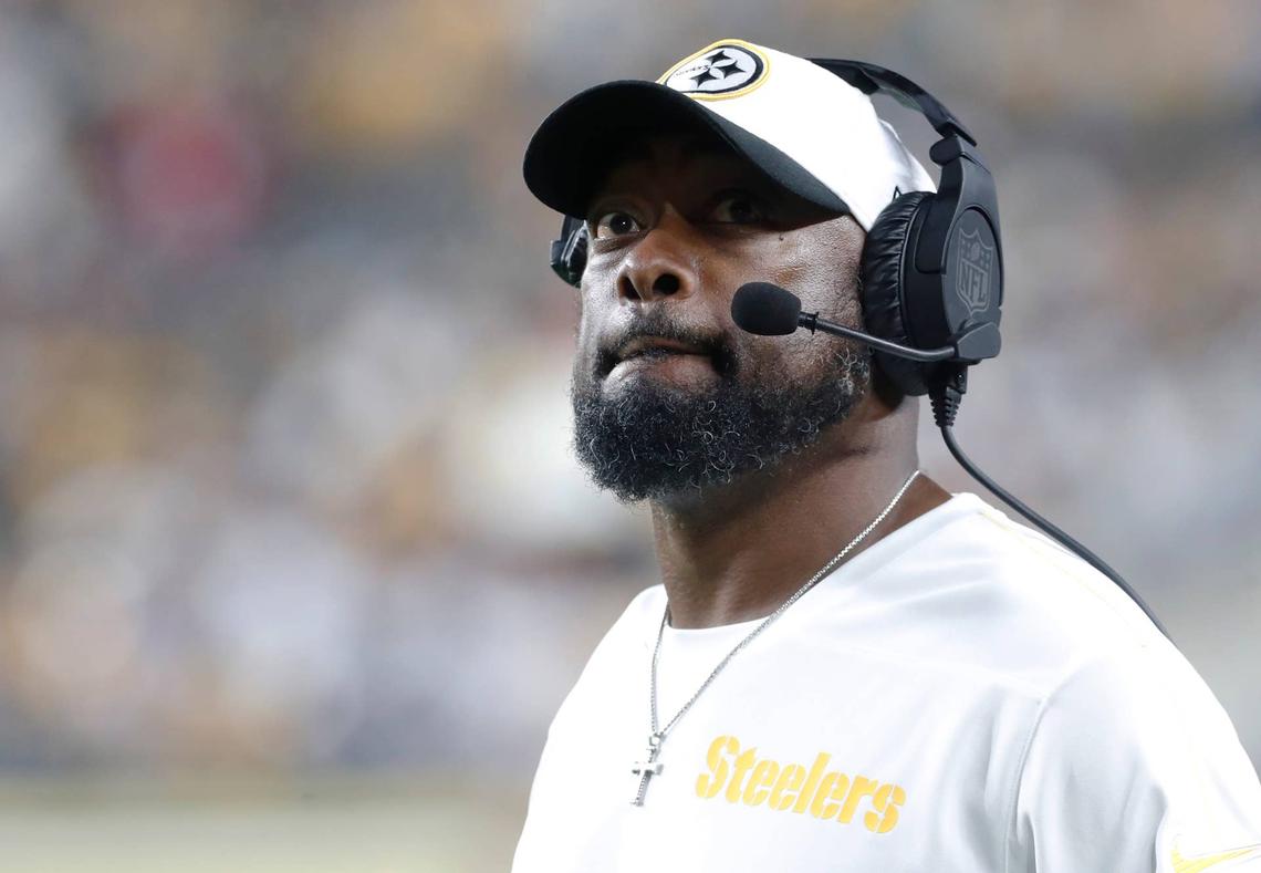  Mike Tomlin has a new gig. Credit: Charles LeClaire-Imagn Images 