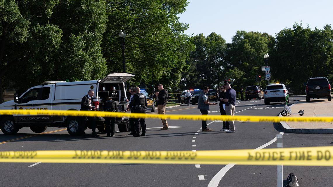 Secret Service officers shoot gunman near the White House 