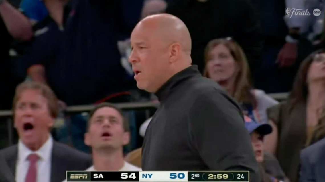 Jalen Brunson's Dad Faces Backlash For Behavior During Game 3 Loss 