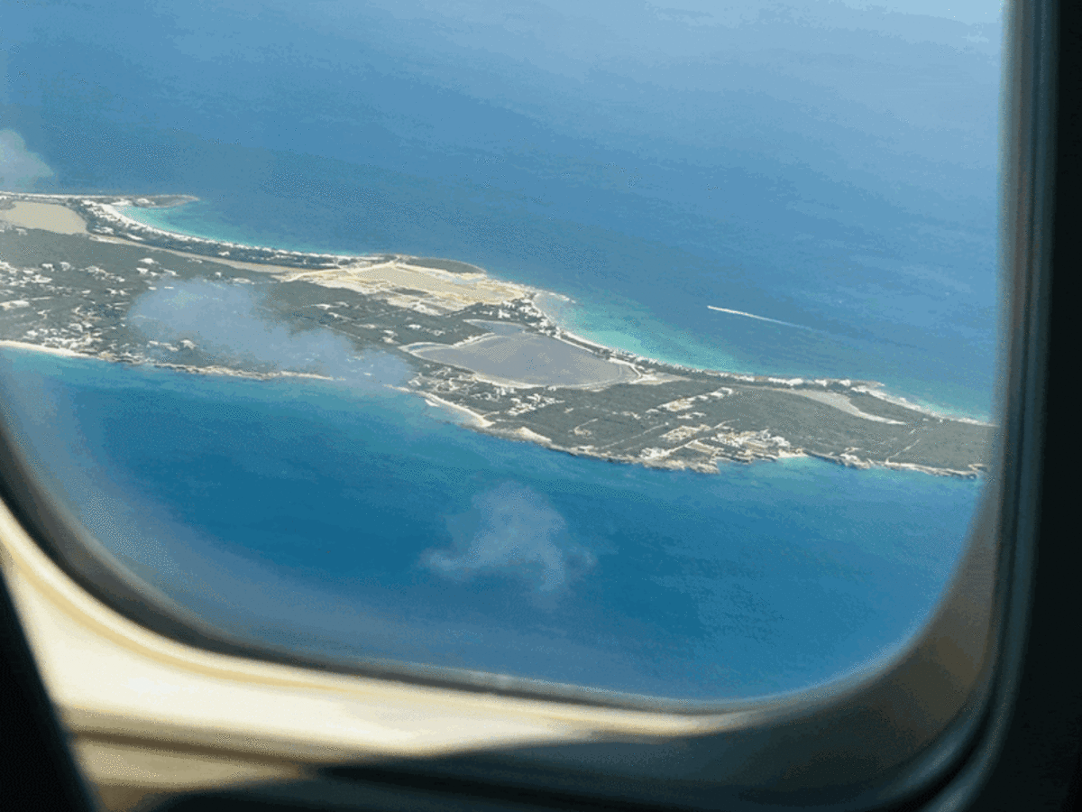  Securing a window seat is a must for the breathtaking first look at the island’s unique, dramatic terrain as you make your descent. Photo credit: Lauren Harby 