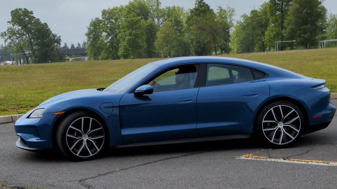 I drove the Porsche Taycan. Why EVs have a place in the sports car world 