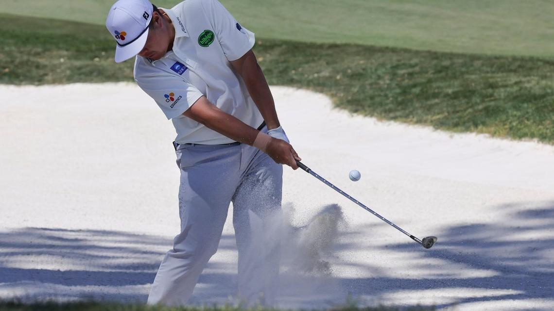 Sungjae Im drains late birdie for 36-hole Valspar lead