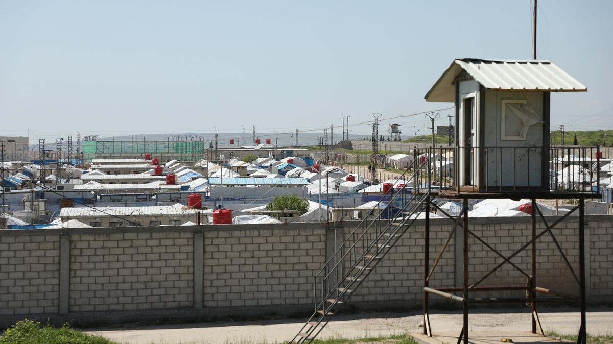 A general view of the Roj camp near Derik, Syria, April 24, 2026. REUTERS/Orhan Qereman/File Photo