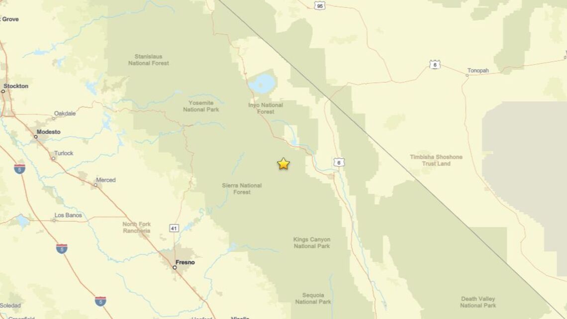 Update: Earthquake shakes region close to Toms Place, CA on Aug. 24 - 2.3 magnitude registered 